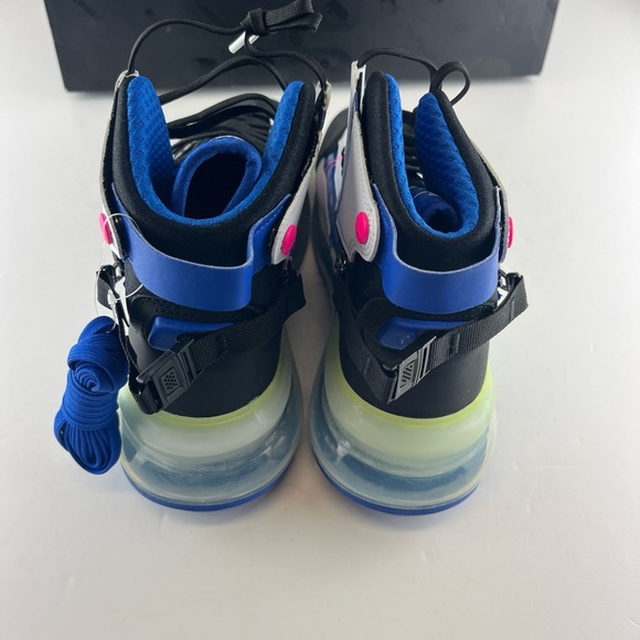 NIKE AIR MAX 720 SATURN WHITE BLACK PINK BLUE SNEAKER Men 8.5, Wmn 10 AO… - Picture 6 of 15